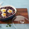CorningWare French Colors 2.5qt Oval Ceramic Baking Dish - Navy: Dishwasher-Safe Casserole, 1 Year Warranty - 3 of 4