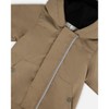 Deux par Deux Unisex Baby Mid-Season One-Piece Outerwear Taupe with Printed Hat - 4 of 4