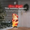 Union Products 75180 43" Tall Santa Claus Light Up Statue Holiday Festive Decor - 2 of 4