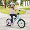 Infans 14" Kids Bike w/Adjustable Saddle Handlebar Removable Training Wheels Handbrake - 4 of 4