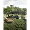 Pop Up Canopy with One Button Push Setup - Outdoor Canopy Tent with Portable Roller Bag - 3 Adjustable Height - 2 of 4
