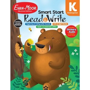 Smart Start: Read and Write, Kindergarten Workbook - (Smart Start: Read & Write) by  Evan-Moor Educational Publishers (Paperback) - 1 of 1