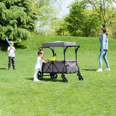 Jeep Wrangler Stroller Wagon with Included Car Seat Adapter by Delta Children - Gray, 5 of 22