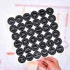 12 Pcs Round Spice Jars with Bamboo Lids and Stickers, Glass Storage Jars, Candy Jars, Coffee Jars, Salt Jars, Pepper Jars, Tea Jars - 4 of 4