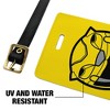 Power Rangers Yellow Ranger Helmet Luggage ID Tags Set of 2 - 4 of 4