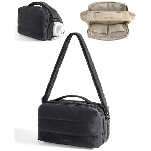 Puffy Water Bottle Crossbody Bags for Women, Small Cross body Purse With Bottle Holder - 1 of 4