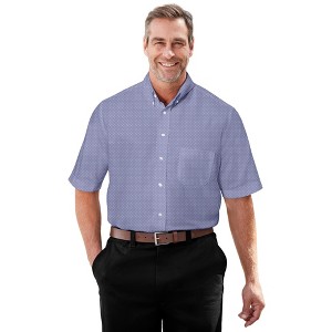 KingSize Tall Wrinkle-Free Short-Sleeve Oxford Dress Shirt - 1 of 4