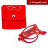 Global Vision Eyewear Foldable Bifocal Reading Glasses with +1.5 Bifocal Clear Lenses - 2 of 4
