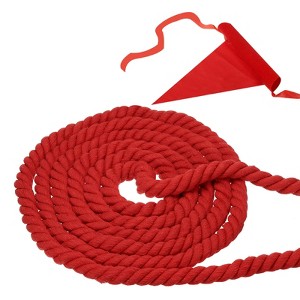 Unique Bargains Natural Thick Cotton Twisted Tug of War Rope 1 Pc - 1 of 4
