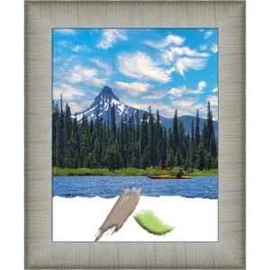 Amanti Art Elegant Brushed Narrow Picture Frame - 1 of 4