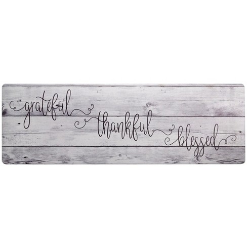 Sohome Cozy Living Grateful Thankful Modern Farmhouse Runner Anti ...