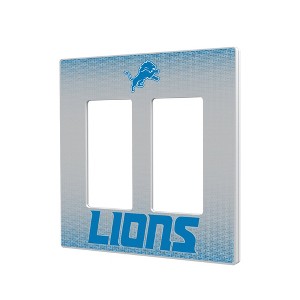NFL NFC Teams Linen Hidden-Screw Light Switch Plate for Double Rocker - 1 of 4