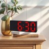 REGALWOVEN Small Digital Corded Dimmable Electric Alarm Clock 6.3 x 2.4 x 1 Inches - 2 of 4