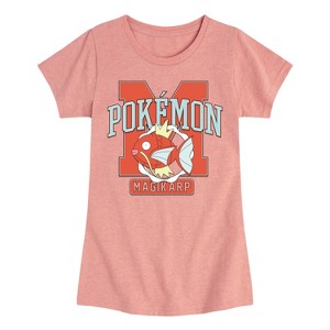 Girls' - Pokémon - Pokemon Magikarp Fitted Short Sleeve Graphic T-Shirt - 1 of 4