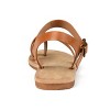 Journee Collection Womens Vasek Ankle Strap Flat Sandals - 3 of 4