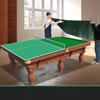 VisioGear Game Tables, 7ft Ping Pong Conversion Tables Top, Foldable & Portable Table for Tennis, Green, 84"*48"*0.5" - 4 of 4
