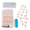 KISS Products Salon Acrylic French Manicure Fake Nails Kit - Short Square - 31ct - 4 of 4