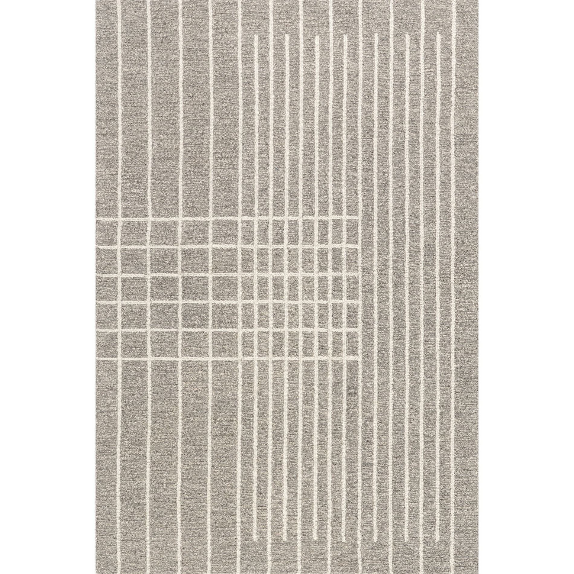 Nuloom Taylee Contemporary Striped Area Rug, 4' x 6', Taylee Grey