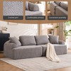 Whisen 4-Seater Compression Sofa with 4 Pillows - 3 of 4