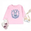 The Juniper Shop Blue Willow Bunny Toddler Long Sleeve Tee - 2 of 4