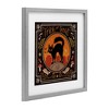 Stupell Industries Trick Or Treat Cat & Rats Framed Print Under Glass, Gray, 13" x 13" - 2 of 4
