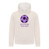 Everyday Kids Sports Collection Life-Is-Better-With-Goals Soccer Girls Pullover Hoodie – Purple Heart Ball Graphic Sweatshirt - 3 of 4