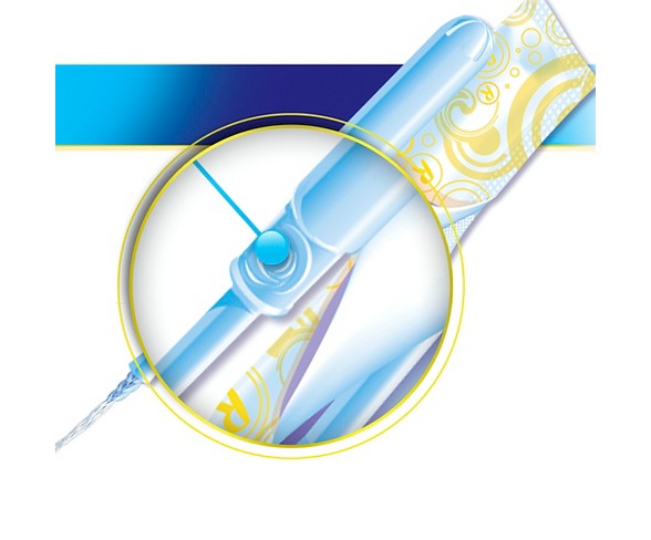 Tampax Pearl Tampons Triplepack (Light/Regular/Super) Plastic Unscented 34ct
