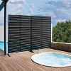 FENCY Outdoor Privacy Screen Freestanding - 4 of 4