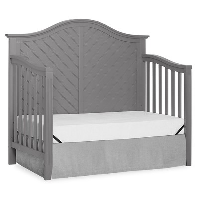 Ella Storm Grey 5-in-1 Convertible Full Size Crib