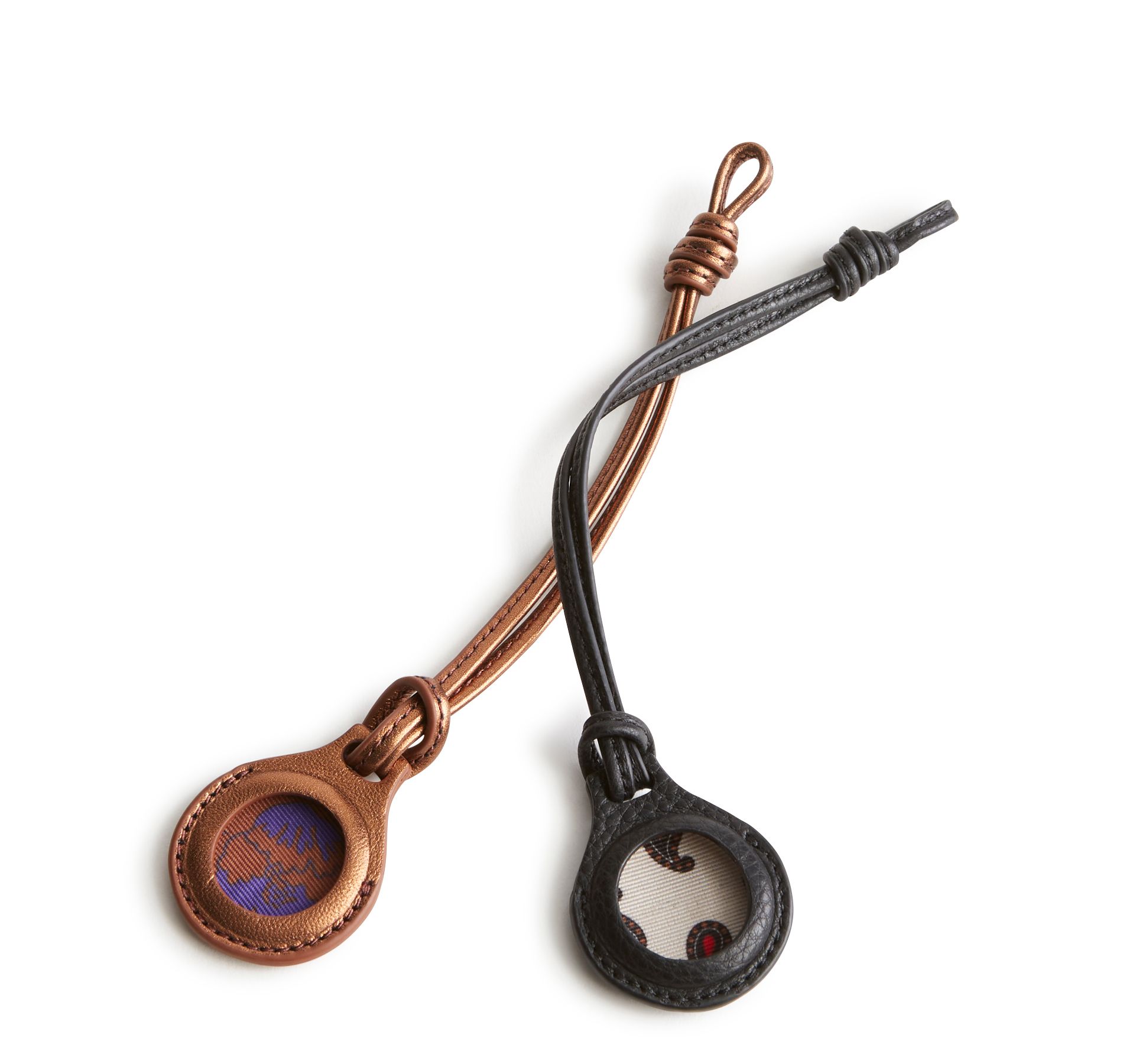 Vera Bradley Women's Outlet Leather Bag Charm Set for AirTag