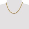 Black Bow Jewelry 3.7mm, 14k Yellow Gold D/C Hollow Wheat Chain Necklace - 2 of 4