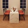 Bar Stools Set of 2/4, Upholstered Bar Chairs with Back, Thick Cushion, Counter Height Barstools for Kitchen Island Apartment Counter Bar - 4 of 4