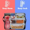 OPUX Insulated Lunch Box Men Women, Leakproof Soft Cooler Bag Work School Beach, Pail Tote Adult Kids Boys Girls - 2 of 4
