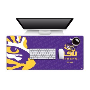NCAA LSU Tigers Logo Series Desk Pad - 1 of 2