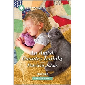 An Amish Country Lullaby - (Amish Antiques Shop Romance) Large Print by  Patricia Johns (Paperback) - 1 of 1