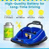 Costway Bumper Car for Kids Electric Ride on Car with Remote Control Joystick Flashing LED Lights - 2 of 4