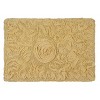 Bell Flower Collection Cotton Floral Pattern Tufted Bath Rug - Home Weavers - 2 of 4