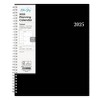 BlueSky 2025 Weekly/Monthly Planner 11.18"x9.37" Wirebound Black: Adult Stationery, Paper, Tabs, January-December - 3 of 4