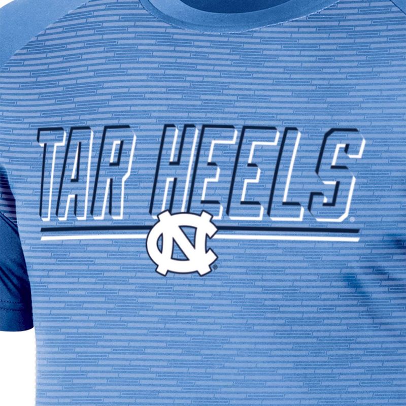 NCAA North Carolina Tar Heels Men&#39;s Poly T-Shirt, 3 of 4