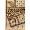 Vynxaria Tribes Southwest Area Rug - 2ft x 3ft Beige Frontier-Inspired Accent Rug - 4 of 4