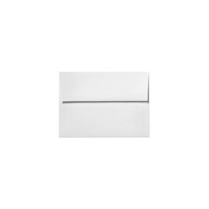 LUX 70 lb 5 3/4" x 8 3/4" A9 Vellum Envelopes Bright White 1000/Box 4895-70W-1000 - 1 of 1