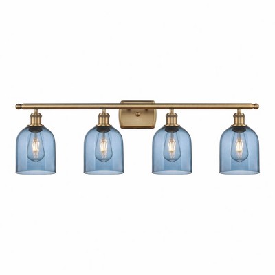 Bella - 4 Light Bath Vanity In Industrial Style-10.5 Inches Tall and 35.5 Inches Wide