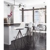 Zuo Aki Barstool (Set of 2) White & Walnut - 2 of 4