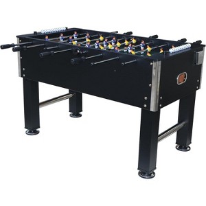 55'' Foosball Table, Leg Levelers, Heavy-Duty Legs, 4 Balls, 2 Cup Holders for Family Game Room, Adult Rrec Room, Basements or Bar - 1 of 4
