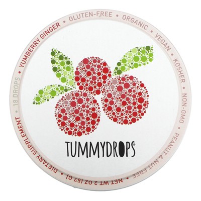 Tummydrops Yumberry Ginger, 18 Drops