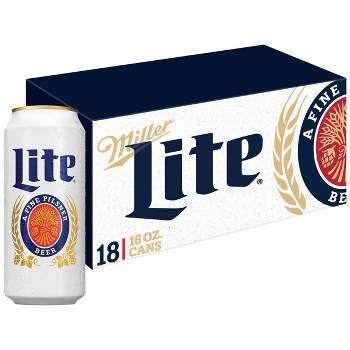 Miller Lite Beer - 15pk/16 fl oz Aluminum Pints