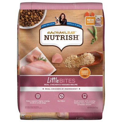 Rachael Ray Nutrish LittleBites Real Chicken & Vegetable Recipe Small Dogs Super Premium Dry Dog Food