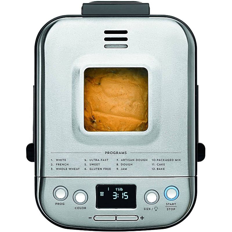 Cuisinart Compact 2lb Bread Maker - Stainless Steel - CBK-110P1, 6 of 9