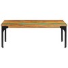 vidaXL Coffee Table Multicolor Solid Reclaimed Wood 39.4x23.6x13.8 in - 23.6" Solid Reclaimed Wood - 3 of 4