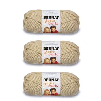 TAUPE Bernat Blanket Yarn TAUPE 10029 10.5 oz~258 Yards ~ Bernat Blanket  Yarn~Dark Brown~Winter Blanket Yarn~Chenille~ Super Bulky #6
